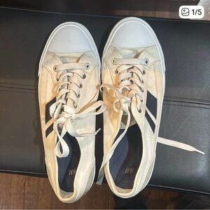 H&M Cream and Black Men's Sneakers